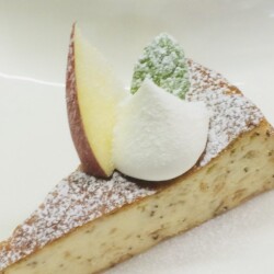 アップルティーのチーズケーキ