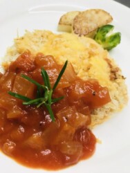 若鶏のノンオイルカツレツ レモンとチーズの香り